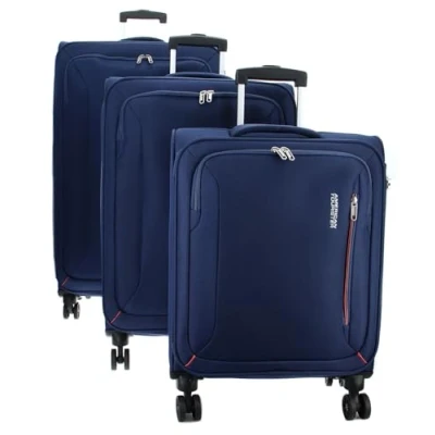 Abbildung von American Tourister SET Hyperspeed TSA L / M S Kofferset, Größe: One Size, Combat navy