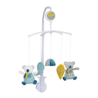 Abbildung von Doudou et Compagnie Mobile mit Musik für Babys, Plüsch, Koala, 41 x 11 30 cm, Blau Yoca Le Koala DC3687