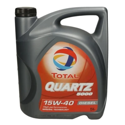 Abbildung von Total Quartz 5000 Diesel 15W 40 5l Motoröl 2148644 VOLKSWAGEN: TRANSPORTER 3 Bus, Golf 5 Schrägheck, CITROËN: C1 I, TOYOTA: Verso