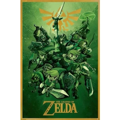 Abbildung von Nintendo The Legend of Zelda Poster Link (61cm x 91,5cm)