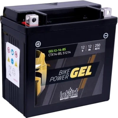 Abbildung von intAct Batterie Bike Power Gel geschlossen YTX14 BS 12V, 12Ah