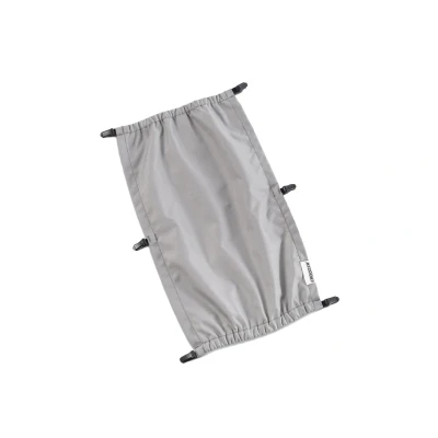 Abbildung von Croozer Unisex Erwachsene Sun Cover Single Stone Grey Parasol, Mehrfarbig, Einheitsgröße für alle