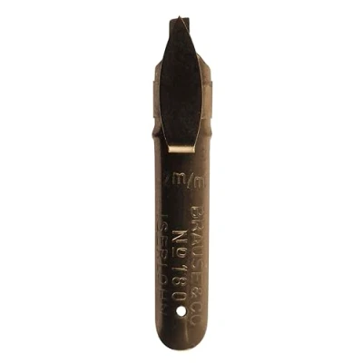 Abbildung von Brause 158520B Packung mit 15 Banzugfedern 2mm für Linkshänder, abgeschrägter Spitze und Reservoir die westliche Kalligrafie, ideal Kalligraphie, 1 Box