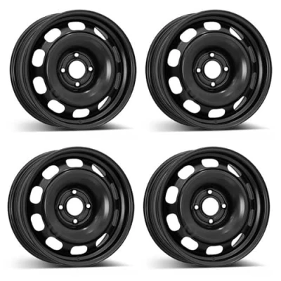 Abbildung von 4x Alcar Stahlfelgen 4 7493 6.5Jx16 ET38 4x108 kompatibel mit Opel Corsa