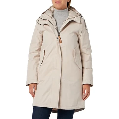 Abbildung von camel active Wetterfester Wintermantel, Damen, Größe: 44, Almond
