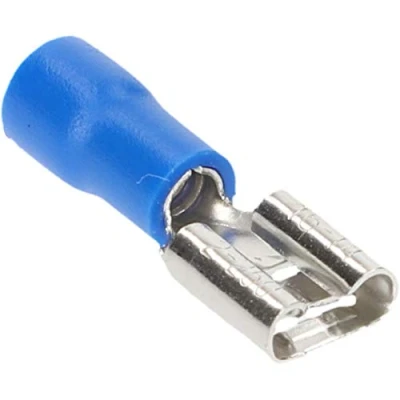 Abbildung von CARTREND 10493 Flachsteckhülsen Set Blau 6,3 mm, 20 teilig