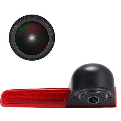 Abbildung von 1280 x 720 Pixels 1000TV Lines Auto Top Mount Brake Bremsleuchte Kamera Bremslicht Rückfahrkamera Wasserdicht für VW T5 Multivan T6 Caravelle Heckklappe Hochdach Transporter Business MPV SUV