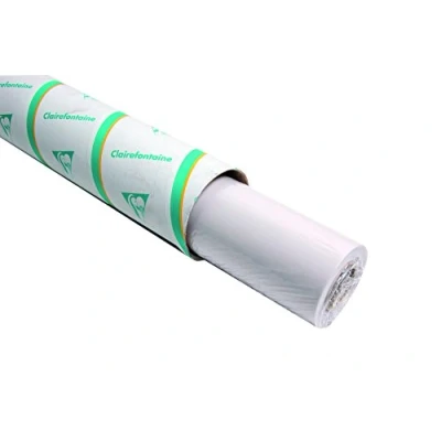 Abbildung von Clairefontaine 975072C Rolle Transparentpapier, 40/45g, 0,90 x 20m, ideal für technische Zeichnen, 1