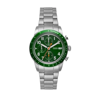 Abbildung von Fossil Sport Tourer Watch Chronograph silvercoloured, Herren, Größe: One Size, Silver coloured