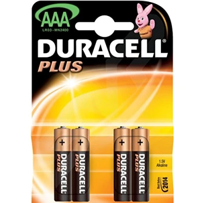 Abbildung von Duracell MN2400 Plus Batterie Micro 4er Pack