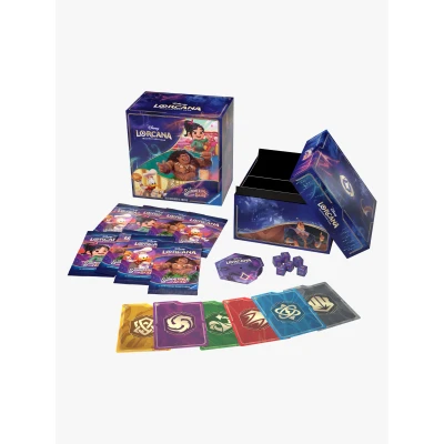 Abbildung von Disney Lorcana Shimmering Skies Illumineer&#039;s Trove Sammelbox