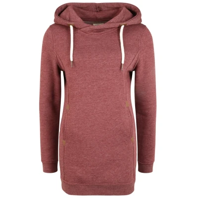 Abbildung von Oxmo Oxvicky Kapuzenpullover, Damen, Größe: Large, Wine r mel