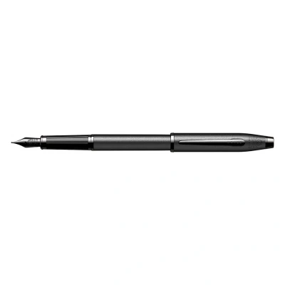 Abbildung von Cross Century II Füllfederhalter (F Feder, Schreibfarbe schwarz, inkl. Premium Geschenkverpackung) gunmetal grey