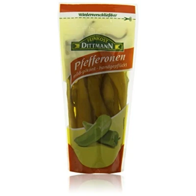Abbildung von Feinkost Dittmann Griechische Pfefferonen Mild, 5er Pack (5 x 250 g)