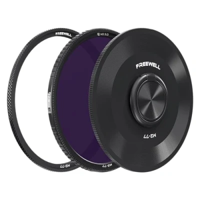 Abbildung von Freewell 77mm Natural Density ND1000 (10 Blendenstufen) ND3.0 Kamerafilter Kompatibel mit M2 Serie
