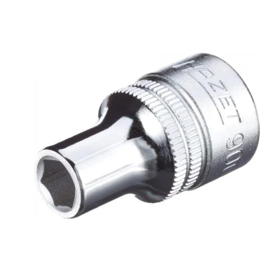 Abbildung von Hazet Steckschlüsseleinsatz Doppelsechskant 900Z 9 9mm I Antrieb 1/2 Zoll Chrom Vanadium Stahl, robustes Design