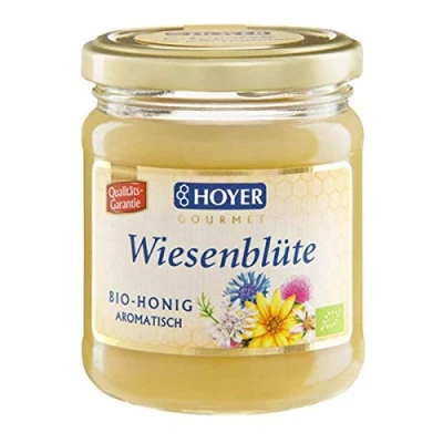 Abbildung von Hoyer Bio Wiesenblüten Honig 250 g
