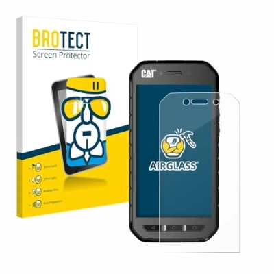 Abbildung von BROTECT Schutzglas für Caterpillar Cat S41 Schutzfolie Panzer Folie Glas [Extrem Kratzfest 9H, Anti Fingerprint, Ultra Transparent]
