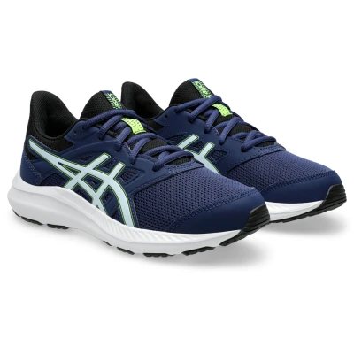 Abbildung von Asics JOLT 4 Unisex Laufschuh Neutral für Kinder, Größe: 39.5, Blue expanse/cool grey Schuhe