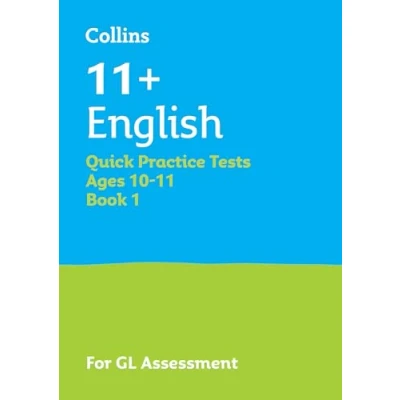 Abbildung von 11+ English Quick Practice Tests Age 10 11 (Year 6) Book 1: For the 2024 GL Assessment (Collins Practice)
