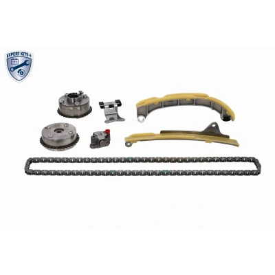 Abbildung von ACKOJA A70 10015 Steuerkettensatz mit Nockenwellenzahnrad, Kettenspanner für Nockenwelle Simplex, Kette geschlossen TOYOTA: Yaris II Schrägheck