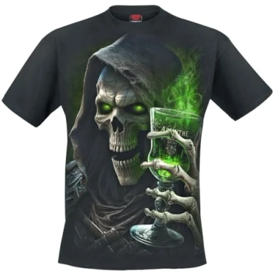 Abbildung von Spiral The Green Fairy Männer T Shirt schwarz XL