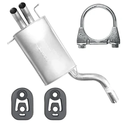 Abbildung von Endschalldämpfer Auspuff Endtopf für Mercedes C C270 W203 T203 S203 2.7 CDI