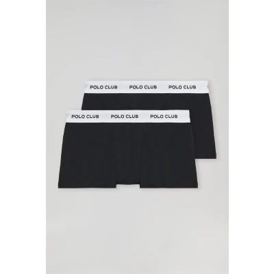 Abbildung von Polo Club PACK2 PC Panties, Herren, Größe: Medium, Black white