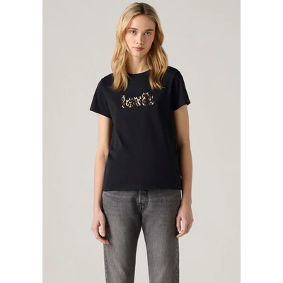 Abbildung von Levi&#039;s Damen The Perfect Tee T Shirt, Lse_Leopard Logo Che, S