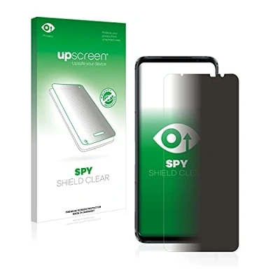 Abbildung von upscreen Anti Spy Blickschutzfolie für ASUS ROG Phone 5s Pro Privacy Screen Displayschutz Folie [Sichtschutz, Blaulichtfilter]