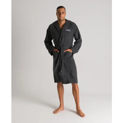 Abbildung von Arena Unisex Zeppelin Bademantel, Größe: XXL, Asphalt