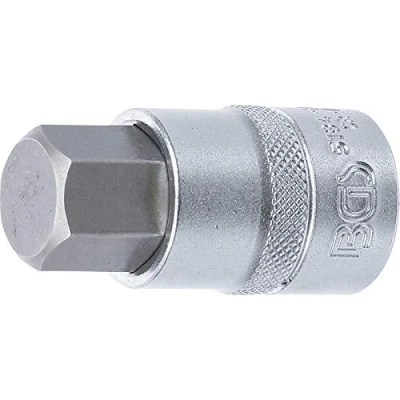 Abbildung von BGS 5184 H19 Bit Einsatz 12,5 mm (1/2&quot;) Innensechskant 19