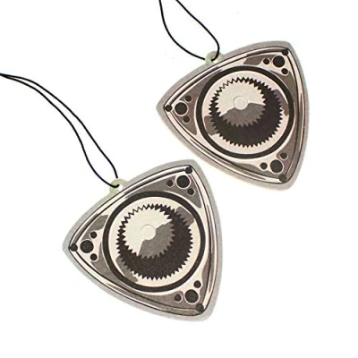 Abbildung von 2er Set Tuning Lufterfrischer Duftbaum fürs Auto Air Freshener Design Duft Anhänger (2x Kreiskolbenmotor)