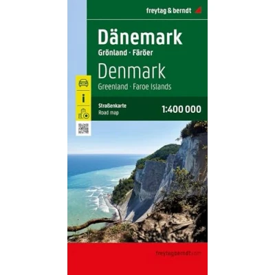 Abbildung von Dänemark, Straßenkarte 1:400.000, freytag &amp; berndt: Grönland Färöer (freytag berndt Auto + Freizeitkarten)