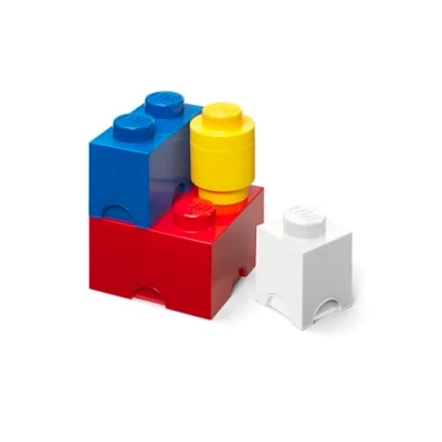 Abbildung von LEGO® Aufbewahrungsboxen Set 4 teilig