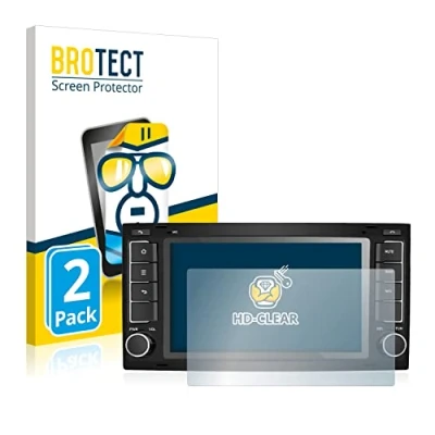 Abbildung von BROTECT (2 Stück Schutzfolie für M.I.C. AVT7 lite Displayschutz Folie Ultra Klar