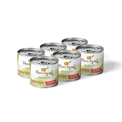 Abbildung von I love my cat Katzenfutter Nass mit Insekten 1.20 kg 1200 g