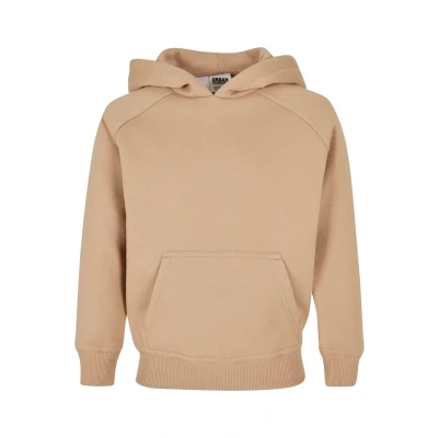 Abbildung von Urban Classics Blank Kapuzenpullover für Kinder, Größe: 134/140, Unionbeige
