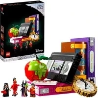 Abbildung von LEGO® Konstruktions Spielset Disney 100 Zeichen der Bösewichte Nostalgie VHS (43227), (1540 St)