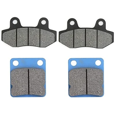 Abbildung von Gorgeri Bremsbelag, Motorradbremsbelag Vorder und Hinterradbremsbelag passend für 50 90 110 125 140 150 160cc Pit Dirt Bike,pitbike bremsbeläge hinten
