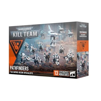 Abbildung von Games Workshop Spielfigur Warhammer 40.000 Pathfinders T&#039;Au Empire Recon Specialists