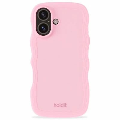 Abbildung von Apple iPhone 16 Hülle Recycelter Kunststoff Holdit Hard Case/Backcover Handyhülle Rosa