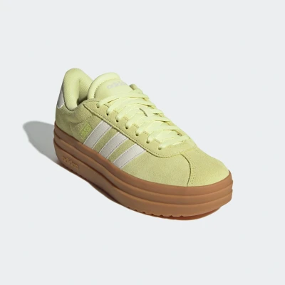 Abbildung von adidas Damen VL Court Bold Shoes Schuhe, Ice Yellow/Off White/Lucid Lemon, 36 EU