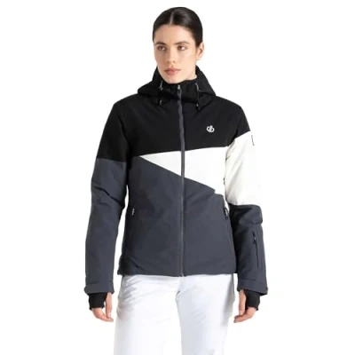 Abbildung von Dare2B Damen Womens Ice Iii Jacket Skijacke, schwarz grau, 46