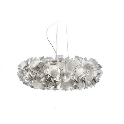 Abbildung von Slamp Clizia Hängeleuchte, Ø 78 cm, fumé