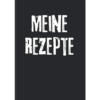 Abbildung von Meine Rezepte: Kochbuch selbst schreiben, SCHWARZ. Lieblingsrezepte sammeln und aufschreiben. 120 Rezeptvorlagen mit Inhaltsverzeichnis. A4 (Rezeptbuch, Band 14)