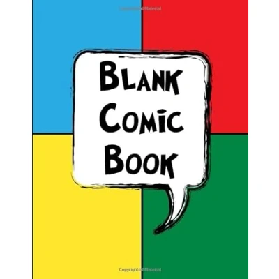 Abbildung von Blank Comic Book: Drawing, Sketching, and Art Book for Kids (Kids Comics, Band 1)
