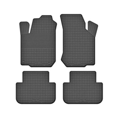 Abbildung von Gummimatten Fußmatten 1.5 cm Rand kompatibel mit Ford Focus I mk1 (Bj.1998 2004) ideal angepasst 4 Teile EIN Set