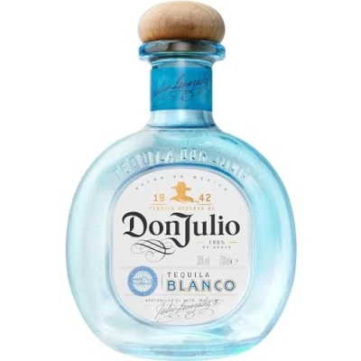 Abbildung von Don Julio Blanco Premium Silver Tequila aus Jalisco, Mexiko 100 % blaue Agave pur, als Paloma und Margarita Cocktail 38 vol Einzelflasche, 700 ml