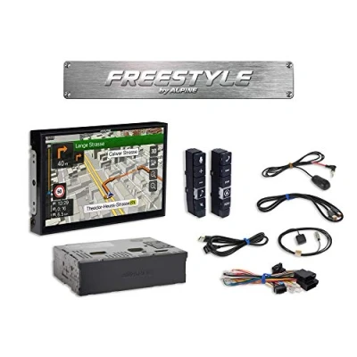 Abbildung von Alpine X903DC F Freestyle 9 Zoll Navigationssystem mit Reisemobil und LKW Software, Apple CarPlay Android Auto Unterstützung für alle Fahrzeuge